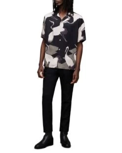 Zikano Relaxed Fit Short Sleeve Shirt - ALLSAINTS -Fashion Clothing AllSaints 13195947 fpx