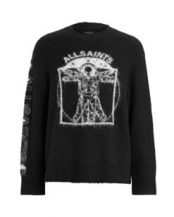 Insignia Crewneck Sweater - ALLSAINTS -Fashion Clothing AllSaints 13204740 fpx