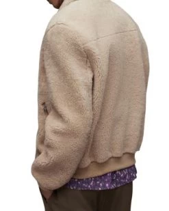 Charlie Shearling Bomber Jacket - ALLSAINTS -Fashion Clothing AllSaints 13204888 fpx