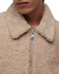 Charlie Shearling Bomber Jacket - ALLSAINTS -Fashion Clothing AllSaints 13204890 fpx