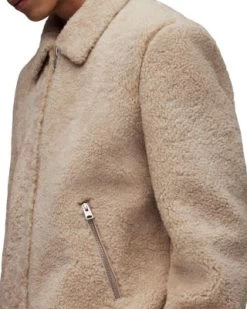 Charlie Shearling Bomber Jacket - ALLSAINTS -Fashion Clothing AllSaints 13204891 fpx