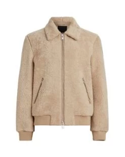 Charlie Shearling Bomber Jacket - ALLSAINTS -Fashion Clothing AllSaints 13204896 fpx
