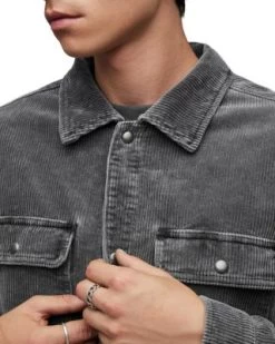 Castleford Corduroy Shirt - ALLSAINTS -Fashion Clothing AllSaints 13205120 fpx