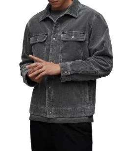 Castleford Corduroy Shirt - ALLSAINTS -Fashion Clothing AllSaints 13205122 fpx