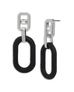 Crystal Link Drop Earrings - ALLSAINTS