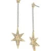 Celestial Pavé Star Linear Drop Earrings - ALLSAINTS