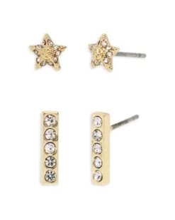 Celestial Star Duo Stud Earring Set - ALLSAINTS
