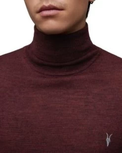 Slim Fit Turtleneck Wool Sweater - ALLSAINTS -Fashion Clothing AllSaints 13223421 fpx