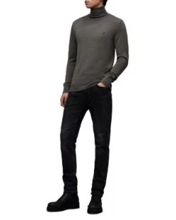 Slim Fit Turtleneck Wool Sweater - ALLSAINTS -Fashion Clothing AllSaints 13223427 fpx