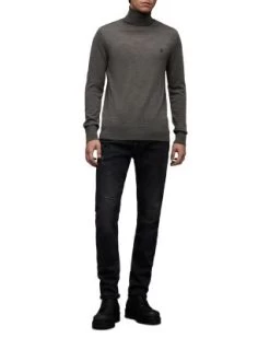 Slim Fit Turtleneck Wool Sweater - ALLSAINTS -Fashion Clothing AllSaints 13223429 fpx