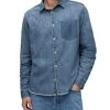 Solar Long Sleeve Denim Shirt - ALLSAINTS
