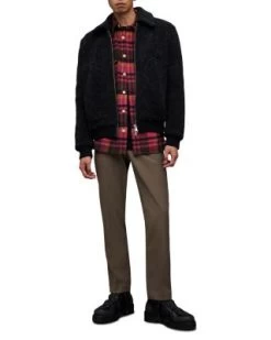 Aquarius Relaxed Fit Printed Woven Long Sleeve Shirt - ALLSAINTS -Fashion Clothing AllSaints 13241011 fpx