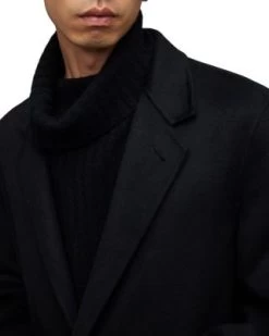 Stano Button Front Overcoat - ALLSAINTS -Fashion Clothing AllSaints 13241055 fpx