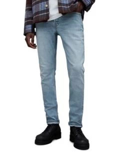 Rex Slim Fit Jeans In Light Indigo - ALLSAINTS