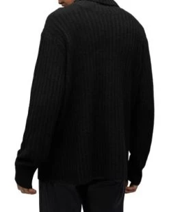 Varid Relaxed Fit Ribbed Funnel Neck Sweater - ALLSAINTS -Fashion Clothing AllSaints 13241134 fpx