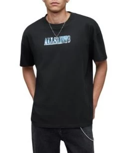 Quasar Oversized Short Sleeve Logo Graphic Tee - ALLSAINTS