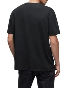 Quasar Oversized Short Sleeve Logo Graphic Tee - ALLSAINTS -Fashion Clothing AllSaints 13241386 fpx