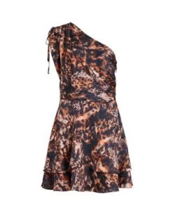 Cayla Spark Printed One Shoulder Mini Dress - ALLSAINTS 11 Cayla Spark Printed One Shoulder Mini Dress - ALLSAINTS -Fashion Clothing AllSaints 13260561 fpx