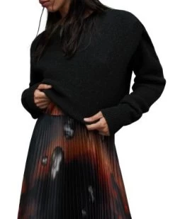 Leia Moonage 2-in-1 Pleated Dress & Sweater - ALLSAINTS -Fashion Clothing AllSaints 13261042 fpx