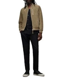 Kairo Leather Bomber Jacket - ALLSAINTS -Fashion Clothing AllSaints 13275720 fpx