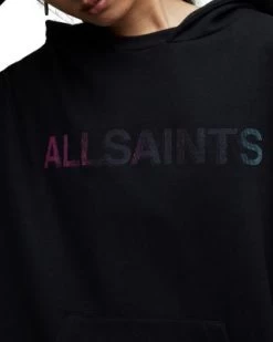 Shadow Etienne Logo Hoodie - ALLSAINTS -Fashion Clothing AllSaints 13304057 fpx