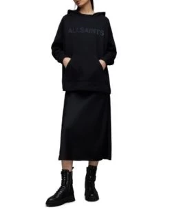 Shadow Etienne Logo Hoodie - ALLSAINTS -Fashion Clothing AllSaints 13304058 fpx