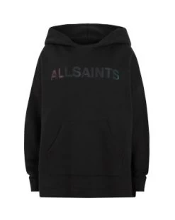 Shadow Etienne Logo Hoodie - ALLSAINTS -Fashion Clothing AllSaints 13304059 fpx