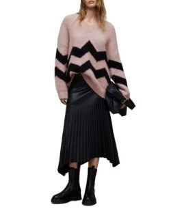 Ziggi V Neck Sweater - ALLSAINTS 20 Ziggi V Neck Sweater - ALLSAINTS -Fashion Clothing AllSaints 13304151 fpx