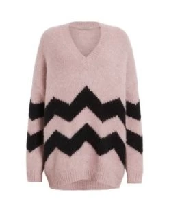 Ziggi V Neck Sweater - ALLSAINTS 25 Ziggi V Neck Sweater - ALLSAINTS -Fashion Clothing AllSaints 13304155 fpx