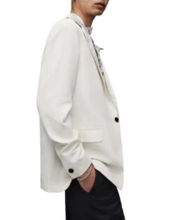 Canis Regular Fit Blazer - ALLSAINTS -Fashion Clothing AllSaints 13311006 fpx