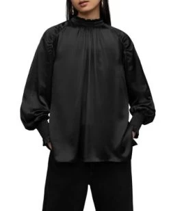 Maria Blouson Sleeve Top - ALLSAINTS